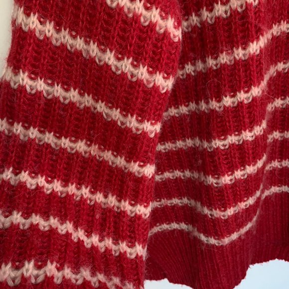 Allsaints oversized striped mohair sweater, size S - Picture 2 of 4